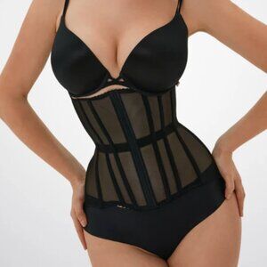 PERFECT CORSET Secret Form Waist Belt in Black, M NWT